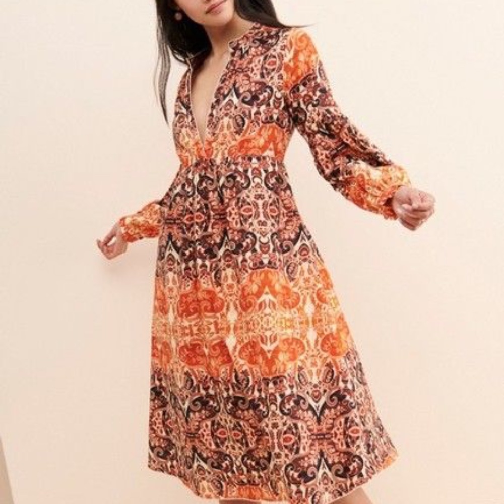 Agua Bendita x Anthropologie Elayna Dress